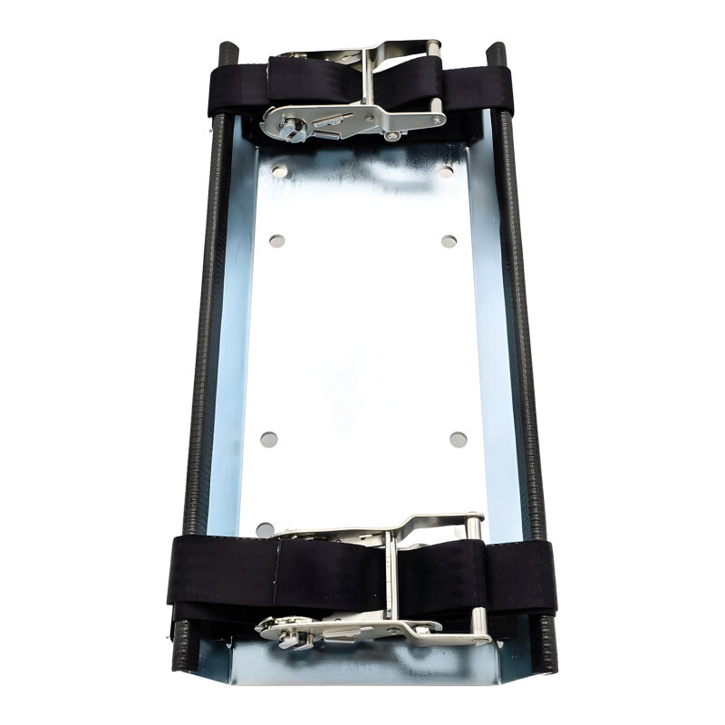 Gasflaschen Befestigung 205x450mm mit Gurtratsche verzinkt