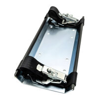 Gasflaschen Befestigung 205x450mm mit Klappschloss verzinkt